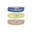 Cashing Out Belt Set - Tan/Lime/Blue