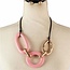 Tri State Necklace Set - Pink