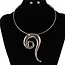 Sneaky One Necklace Set - Silver