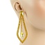 Up A Notch Earrings - Yellow