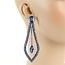 Up A Notch Earrings - Blue