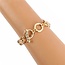 In Addition Toggle Bracelet - Gold