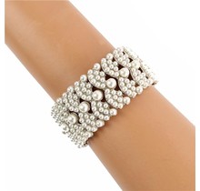 Complete Look Pearl Bracelet - White