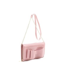 Bow Down Clutch - Pink