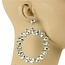 One Love Chandelier Earrings - Silver