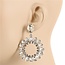 Perfect One Crystal Earrings - Silver