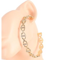 Large In Charge Hoops  (80MM) - Gold