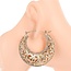 Down Home Metal Earrings - Gold