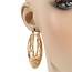 Quick Look Metal Earrings - Gold