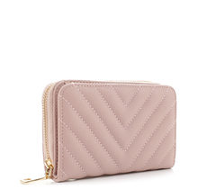 Speed It Up Quilted Wallet - Blush