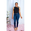 Imagine This Ribbed Bodysuit - Black