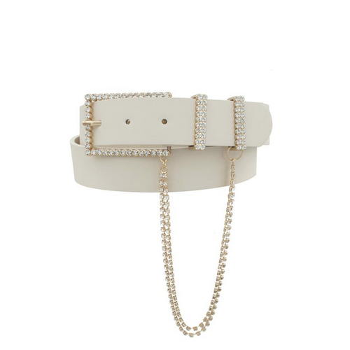 Add Some Flavor Belt - Ivory Add Some Flavor Belt - Ivory