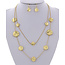 Sweet Nights Necklace Set Gold