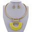 Live the Dream Necklace Set - Yellow