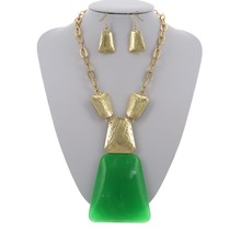 Day Dream Necklace Set - Green