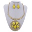 Innocent One Necklace Set - Yellow