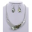 Private Call Necklace Set - Olive