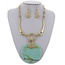 Lady Luck Necklace Set - Turquoise