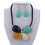Skyler Necklace Set - Turquoise Mixed