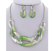 Just Chill Necklace Set - Green
