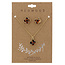 Last Minute Necklace Set - Brown