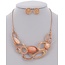 Better Days Necklace Set - Rose Gold