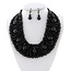Always Better Necklace Set - Black