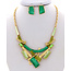 Feeling Moody Necklace Set - Green