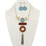 Let Down Necklace Set - Teal