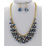 Oh Happy One Necklace Set - Blue