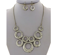Dream On Necklace Set - Silver