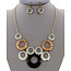 Dream On Necklace Set - Tri Tone