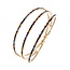 All About Me Rhinestone Bracelet - Multi