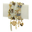 Hang Around 5 Piece Bracelet Set - White