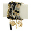 Hang Around 5 Piece Bracelet Set - Black