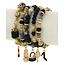 Beauty Shop 5 Piece Bracelet Set - Black