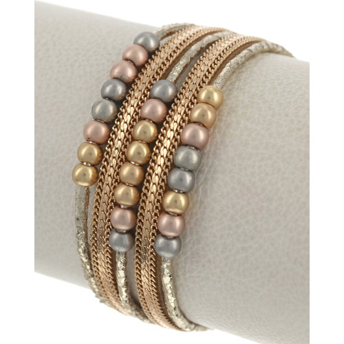 All Aligned Bracelet - Gold All Aligned Bracelet - Gold