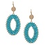 Always Out Drop Earrings - Turquoise