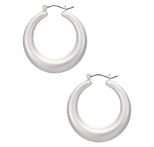 Air Tight Hoops - Matte Silver