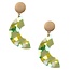 All In Earrings - Green