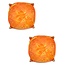 Squared Away Knobs -  Orange Iridescent