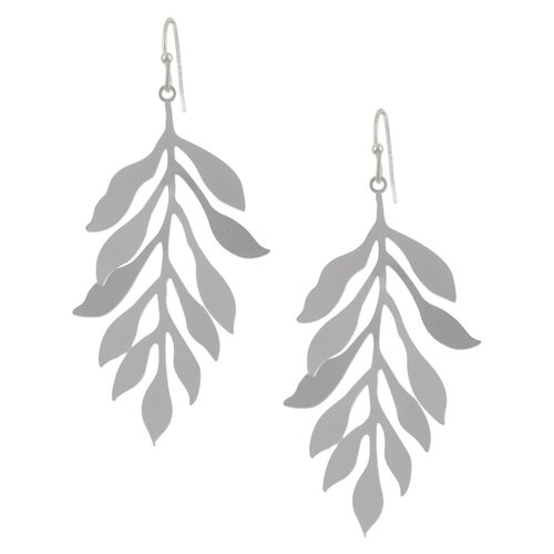 Always Busy Drop Earrings -Silver Always Busy Drop Earrings -Silver