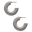 Real Hugs Earrings- Silver