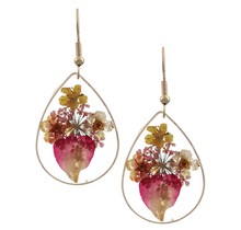 Fruit Stand Drop Earrings - Red
