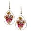 Fruit Stand Drop Earrings - Red