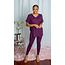 So Over It Leggings Set - Dark Plum
