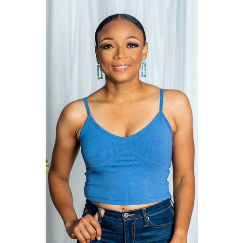 Perfect Days Cami Top - Denim Blue Perfect Days Cami Top - Denim Blue