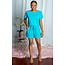 Ready For Anything Romper - Ice Blue