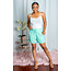 Keep The Energy Linen Shorts - Mint
