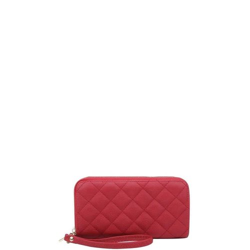 Quilt It Wallet - Red